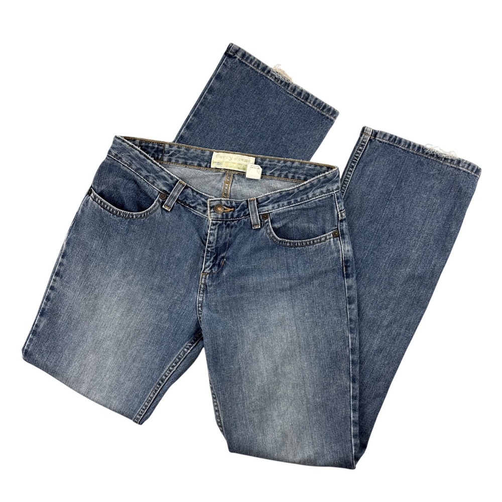 Vintage Old Navy Jeans Womens 6 Curve Low Waist Medium Wash Straight Leg (30x31)